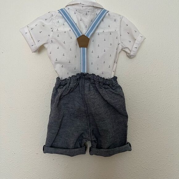 H&M Shirt and Shorts 6-9 months - Picture 5 of 7